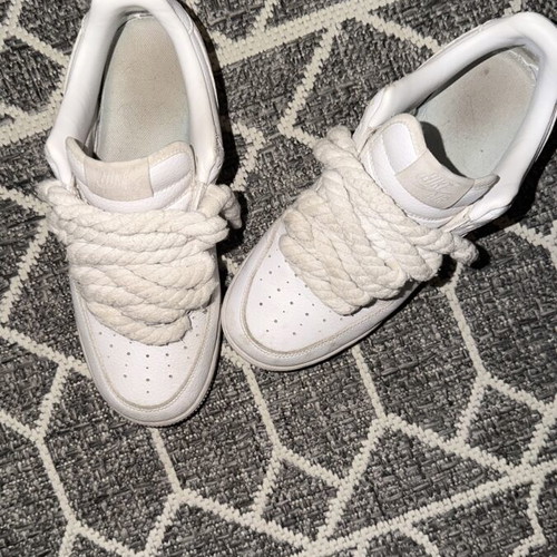 Nike Air Force 1 Nocta sneakers like new, rope lace, size 42, white