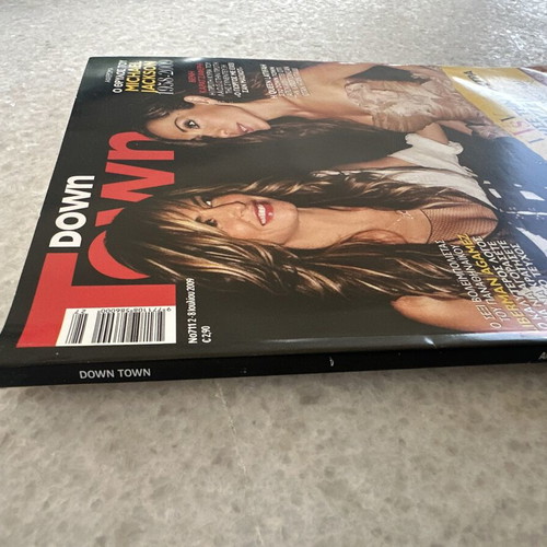 Down Town magazine Anna Vissi Despina Vandi 2009