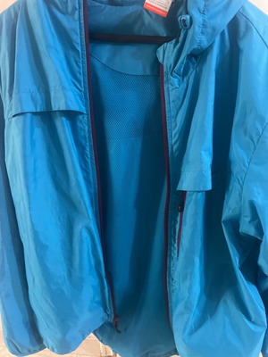 Nike windbreaker like new, size L, blue