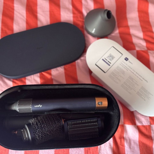 Dyson HS05 Airwrap Complete Long Volumise like new, 6 attachments, Prussian Blue/Rich Copper
