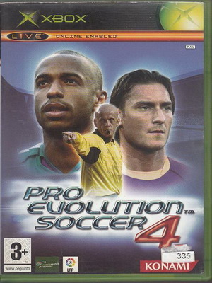 Pro Evolution Soccer 4 Xbox used, genuine disc