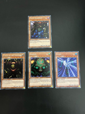 Yugioh Gate Guardian Cards Όλες 1st edition σαν καινούργιο MAZE-EN032/035
