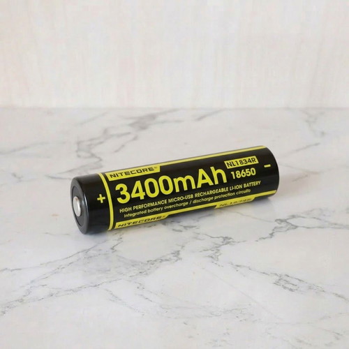NITECORE NL1834R Li-ion battery 3400mAh, rechargeable via microUSB