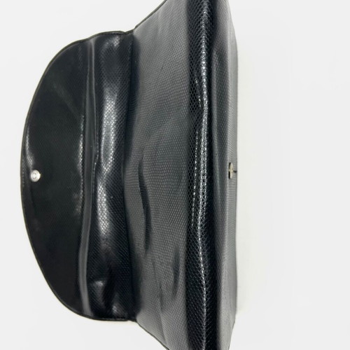Montblanc black leather wallet used
