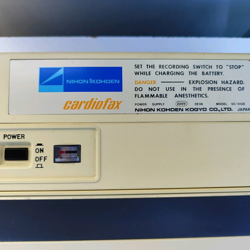 Portable cardiograph used