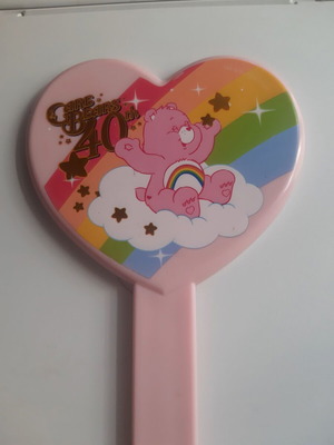 Καθρέπτης χεριού καρδούλα Care Bears original σε πολύ καλή κατάσταση
