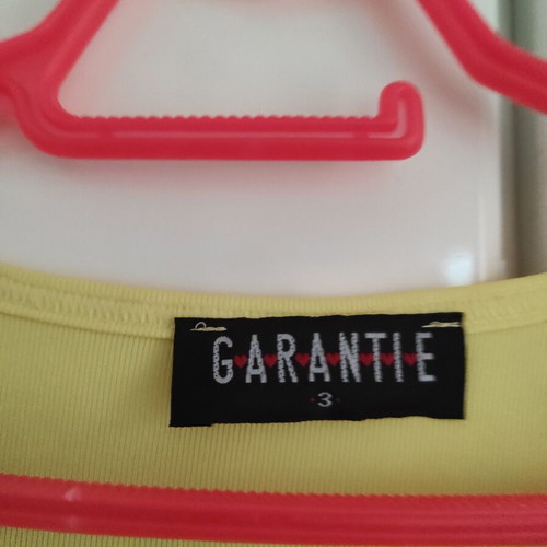 Garantie women's blouse size M used, yellow, non-cotton