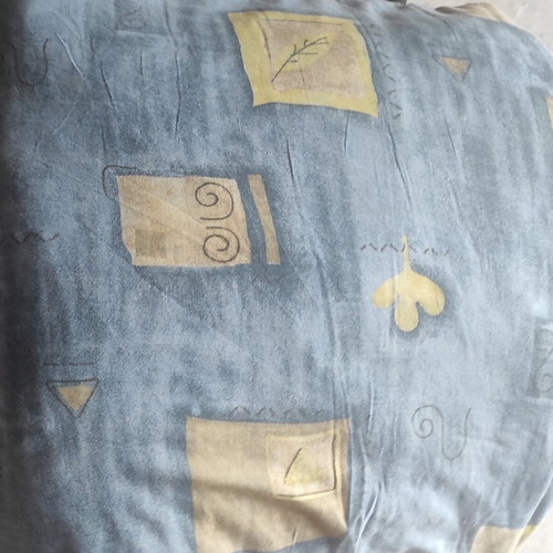 Duvet with duvet cover for single bed used