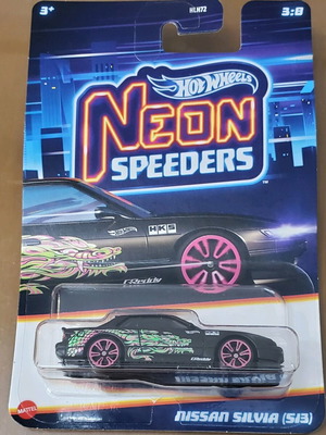 Hot Wheels Neon Nissan Silvia σφραγισμένο