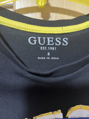 Guess black mako blouse like new, age 8