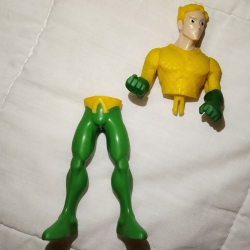 Aquaman Kinder Maxi figure 12 cm used, DC Justice League 2023