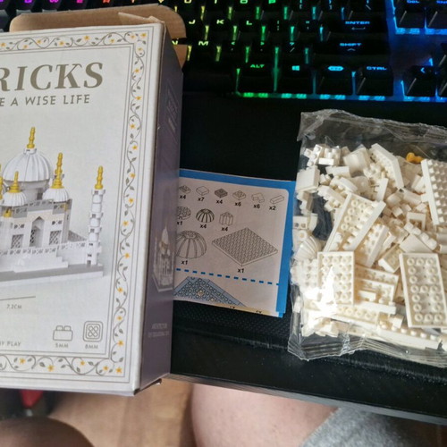 Taj Mahal building blocks new