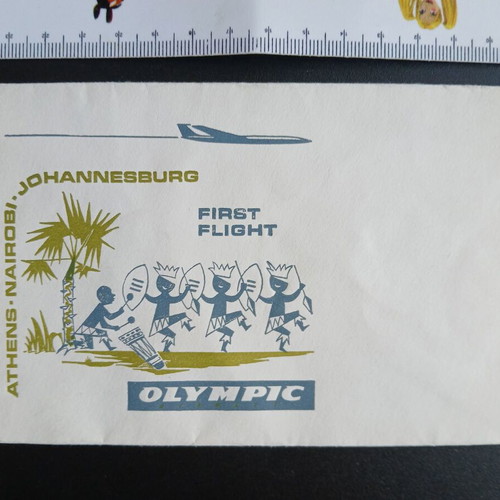 Olympic Airways First Flight Envelope like new