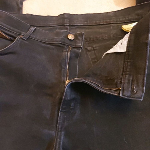 Wrangler men's pants large size 40/34 like new, black