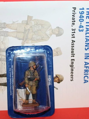 Del Prado Μολυβένια Στρατιωτάκια Guastatore Tobruk Italy 1942 καινούργιο