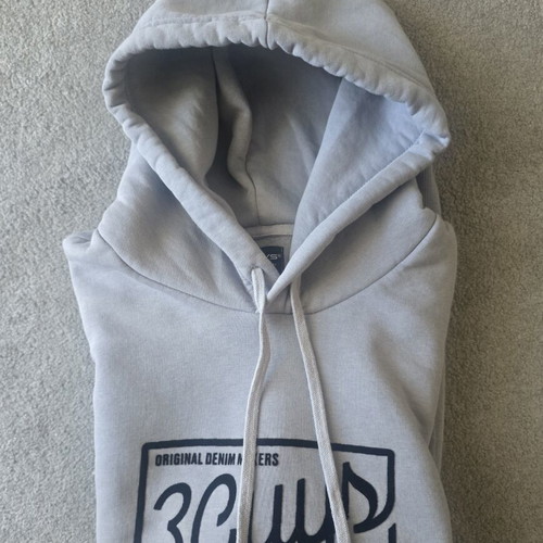 3Guys Hoodie like new, gray, Greek made