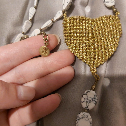 Set of 2 necklaces Julia Bergovich and BSB like new