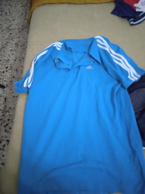 Adidas polo shirt, size L