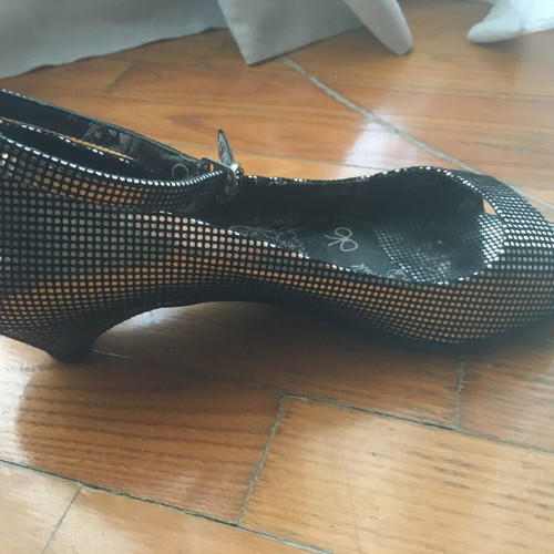 Fornarina pumps like new, black and silver, size 37