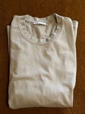 Zara men's T-shirt gray XL like new
