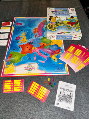 Know Europe board game used