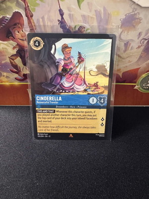 Cinderella Resourceful Traveler κάρτα Disney Lorcana καινούργια