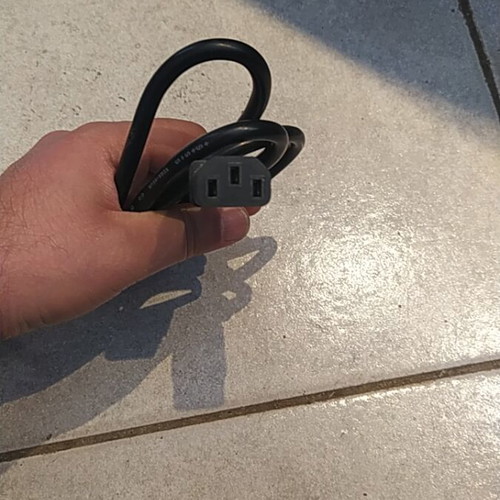 Power cables used, pack of 2