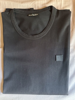 Acne Studios Nash face T-shirt size L, black