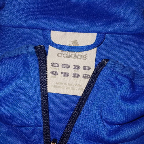 Adidas vintage jacket like new, blue, size L