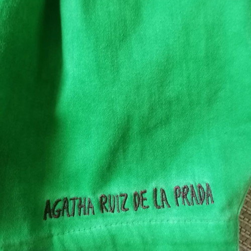 Agatha Ruiz De La Prada skirt for 10-year-old girl, new, cotton, green