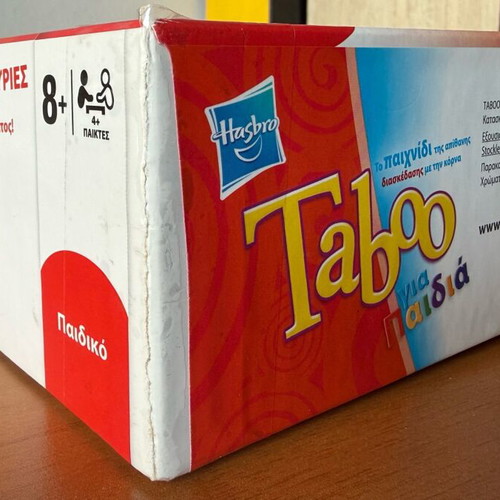 Taboo board game for kids 8+ like new