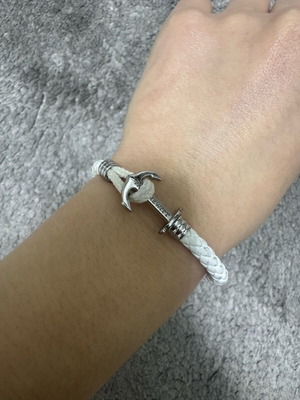 Paul Hewitt bracelet with white anchor like new