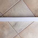 Enje light filtering roller blind new, white