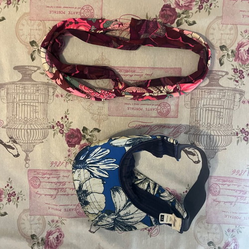 Maaji hat and hairband set like new, multicolor