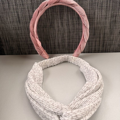 Headband and hair ribbon like new