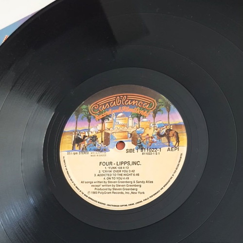 Lipps Inc.- Four vinyl record like new, 1983