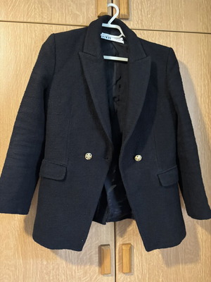 Zara μαύρο σακάκι μέγεθος M μεταχειρισμένο