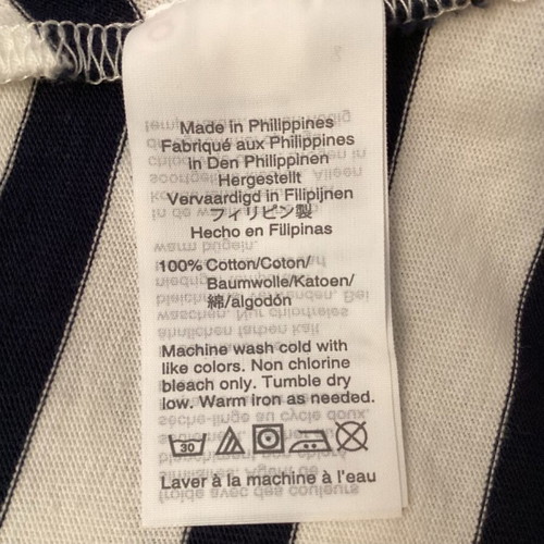 J.CREW maxi dress striped, like new, dark blue and white, size S/M