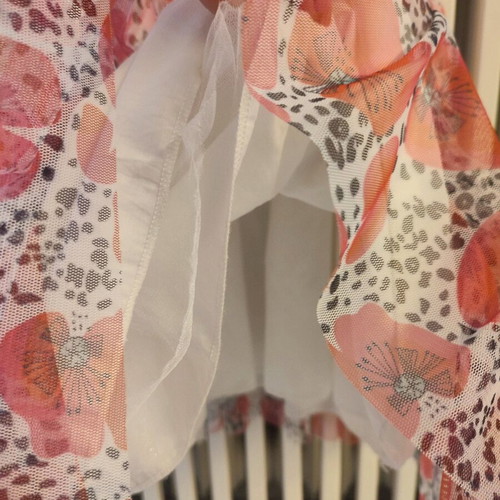 Miss Ebita dress for 4 years like new, white and red