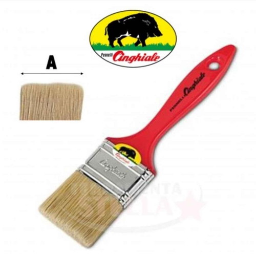 Cinghiale Italian paintbrushes with natural bristles new