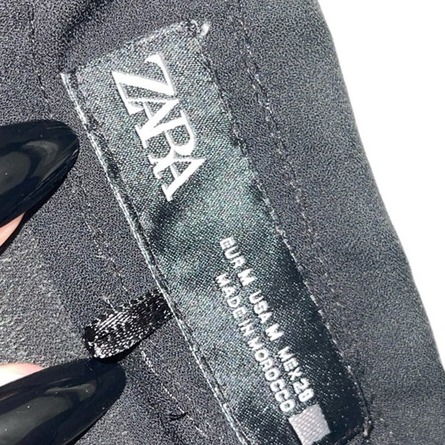 Zara black shirt size M like new