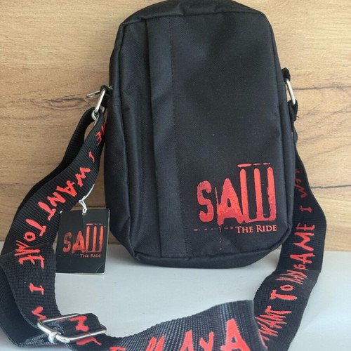Saw Bag shoulder bag like new, black and red