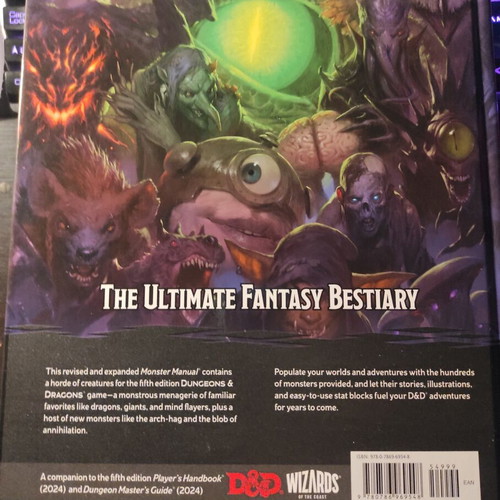 Dungeons & Dragons Monster Manual 2024