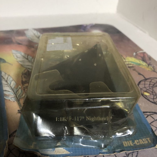 Diecast model aeroplanes jets F-117 Nighthawk and B-2 Spirit like new