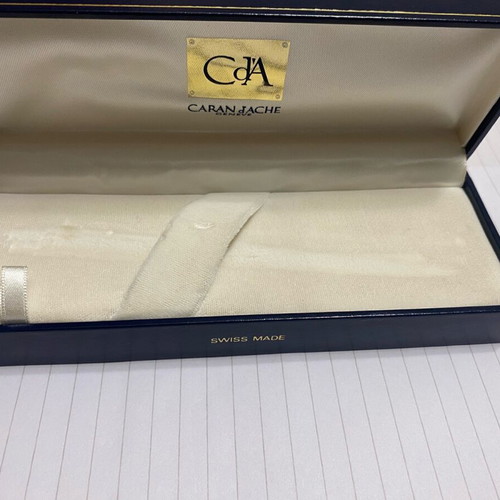 Caran d'Ache used box for pen or fountain pen