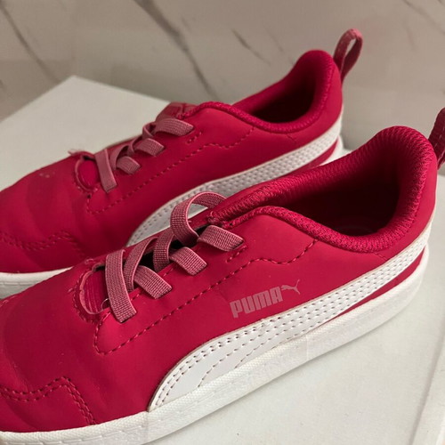 Puma Kids Shoes size 27 like new, pink, athletic