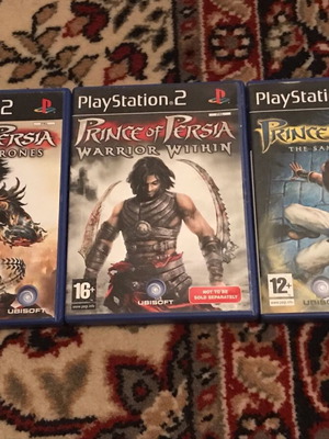 Prince of Persia pack of 3 PlayStation 2 games like new
