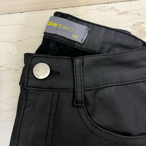 Owl leather skinny pants black like new, sizes XXS and XS