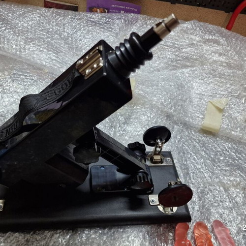 Sex machine with five attachments for beginners and advanced users