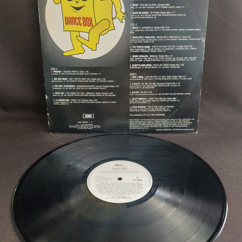 Dance Box vinyl record used, electronic music